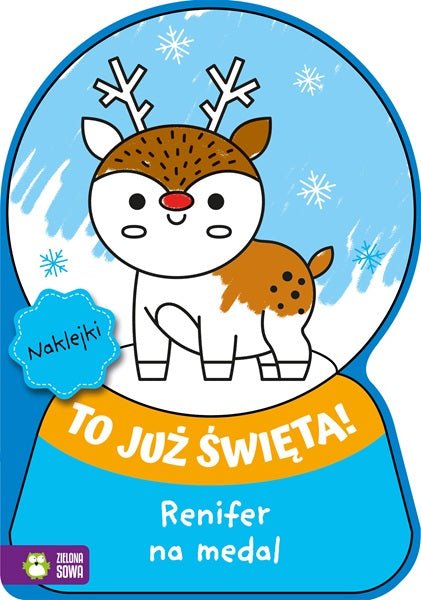 To już Święta! Renifer na medal 82628