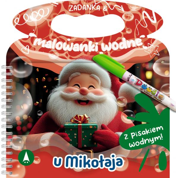Zadanka i malowanki wodne. U Mikołaja