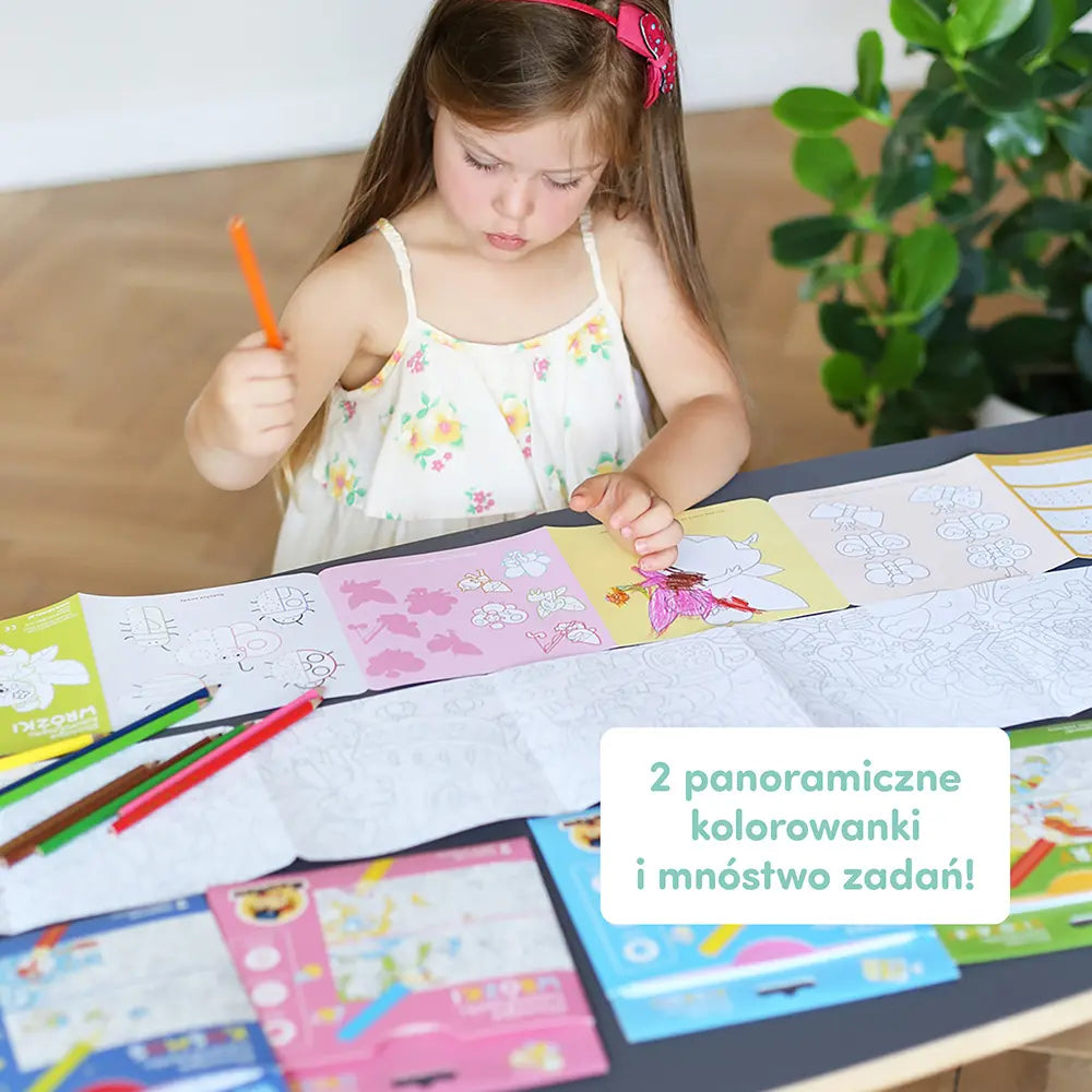 CzuCzu Dłuuugie kolorowanki Syrenki 01294
