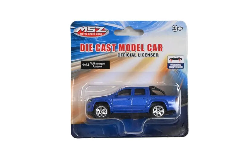 Model VW Amarok niebieski 1:64