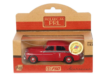 Model prl warszawa m20 taxi wiśniowy
