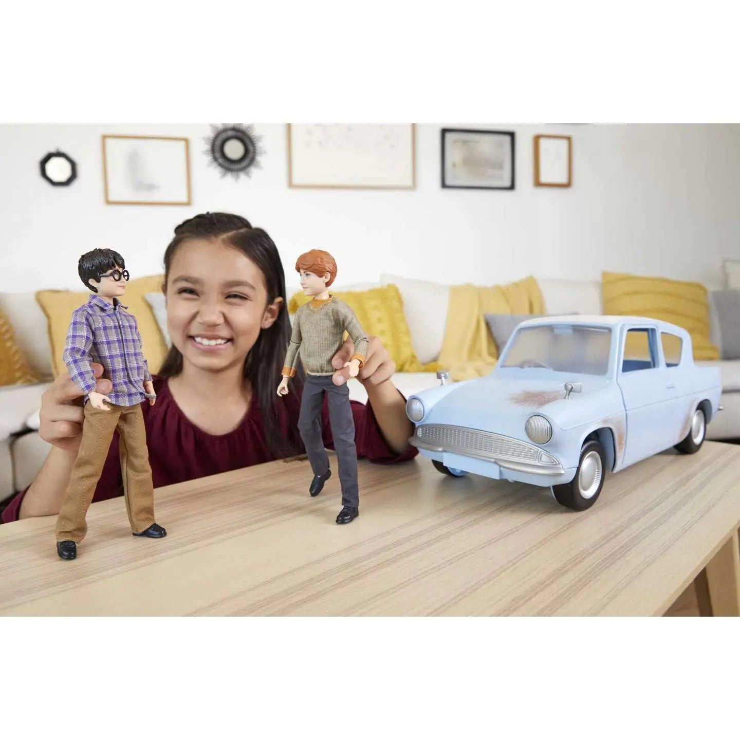 Wizarding world harry potter auto + harry + ron 2 pak