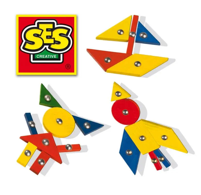 Stuku puku figury geometryczne
