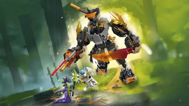 Lego Ninjago - Mech specjalny Cole`a i Zane w smoczej zbroi