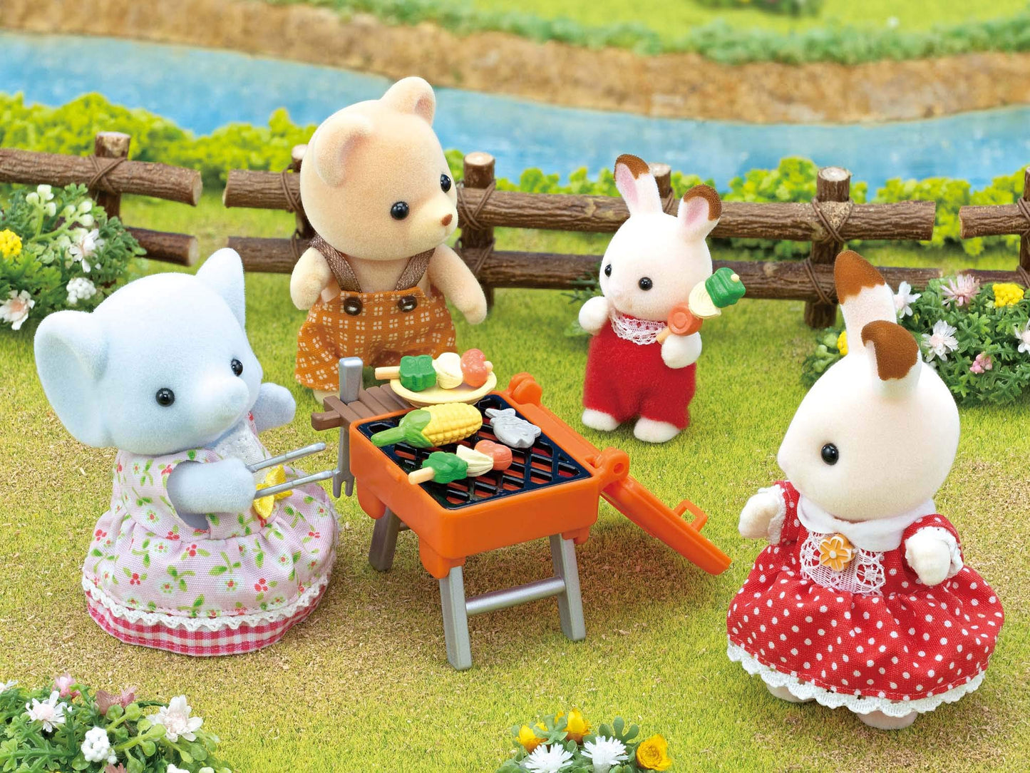 Sylvanian families piknik słonika zestaw