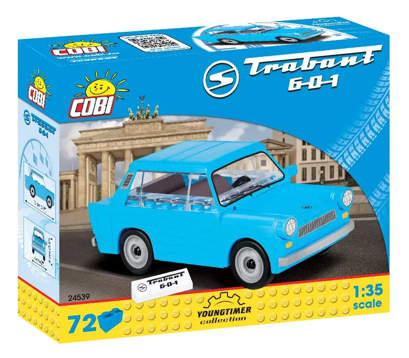COBI CARS Youngtimer Trabant 601 72kl 24539