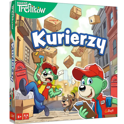 Gra kurierzy rodzina treflików