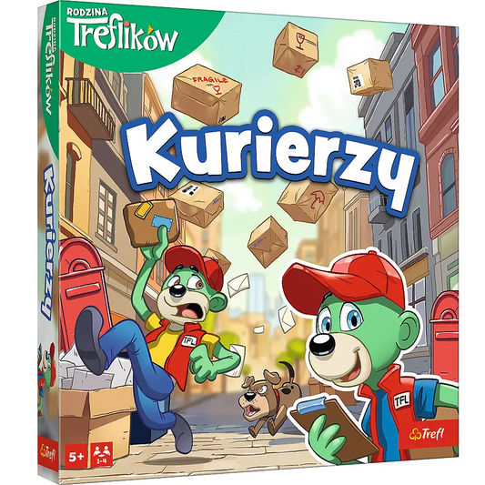 Gra kurierzy rodzina treflików