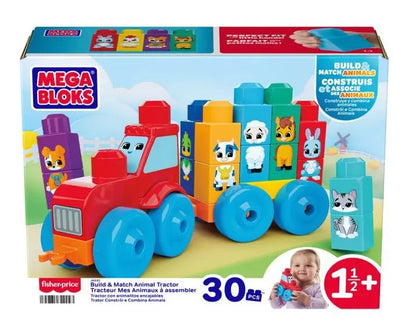 Mega Bloks - traktor ze zwierzątkami