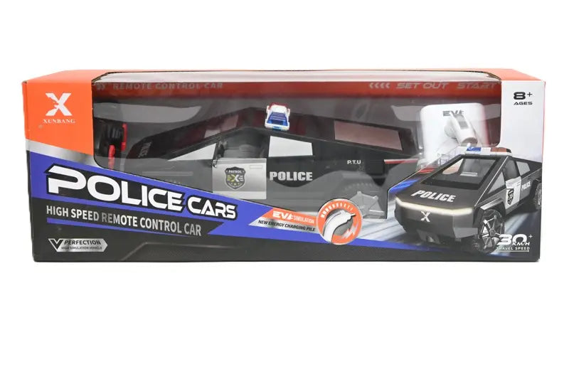 Futurystyczne auto RC policja