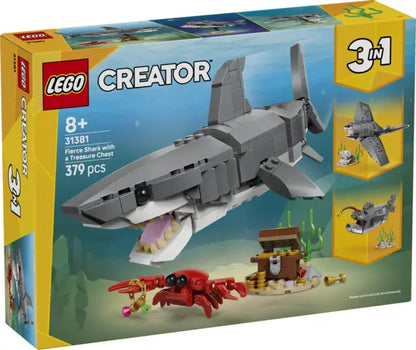 Lego Creator - Groźny rekin i skrzynia ze skarbem