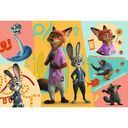 PUZZLE 160 Razem w Zootopii / Disney 15429