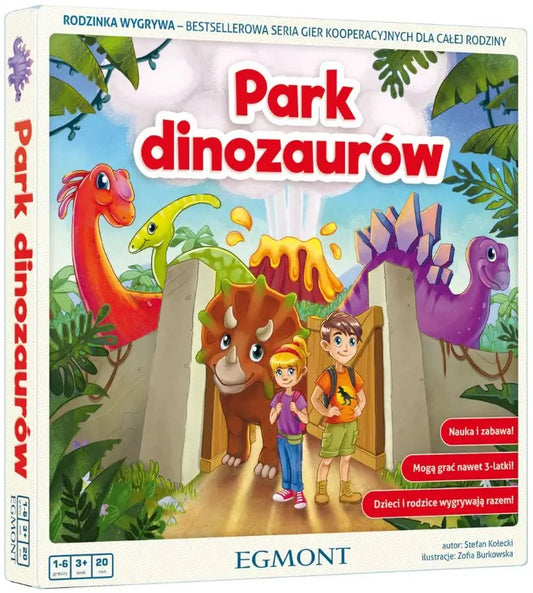 Gra park dinozaurów rodzinka wygrywa