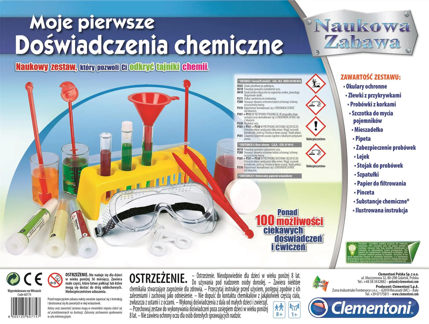 Naukowa zabawa moje pierwsze doświadczenia chemiczne