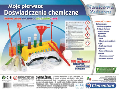 Naukowa zabawa moje pierwsze doświadczenia chemiczne