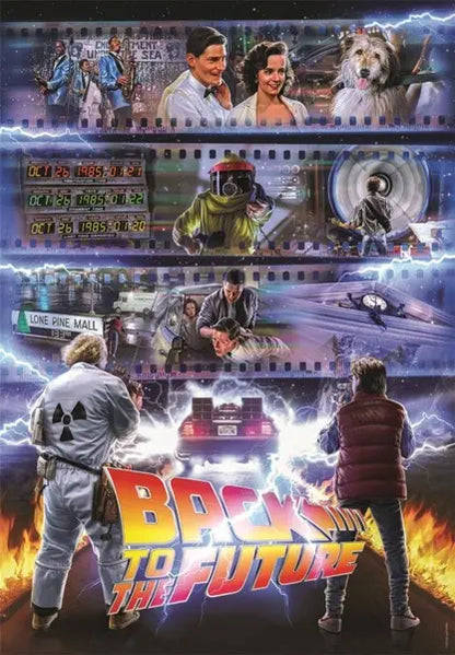 Puzzle 1000 Compact Cult Movies Back To The Future