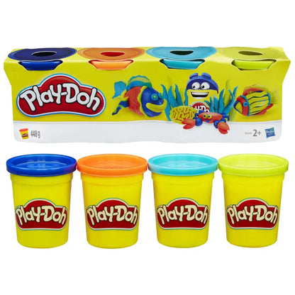 Play-doh ciastolina tuby 4-pack