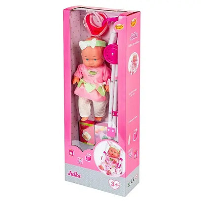 Lalka Julka w wózku SmilyPlay SP84482 44820