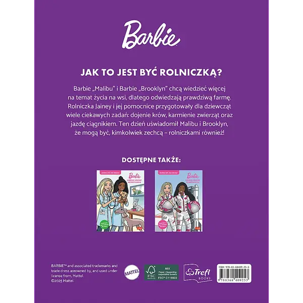 Książka Barbie, Możesz zostać rolniczką