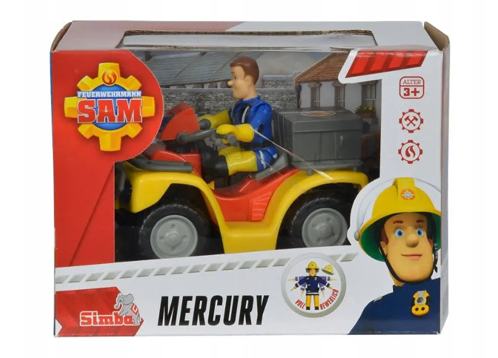 Strażak Sam Quad Mercury z figurką