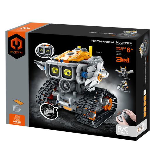 Immaster rc inteligentny robot programujący 3w1 451 elementów