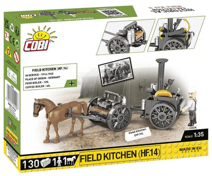 Historical collection wwii field kitchen hf14 130 elementów