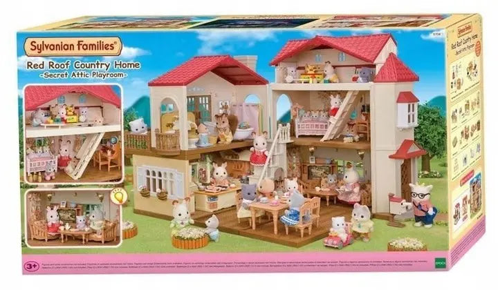 Sylvanian Families - Wiejski domek z tajemniczym pokojem na strychu  05708