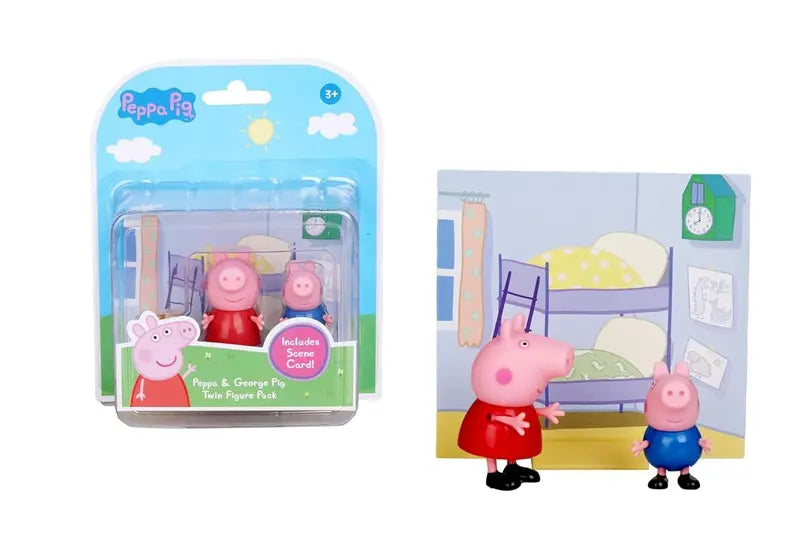 Figurki Świnka Peppa + George