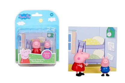 Figurki Świnka Peppa + George
