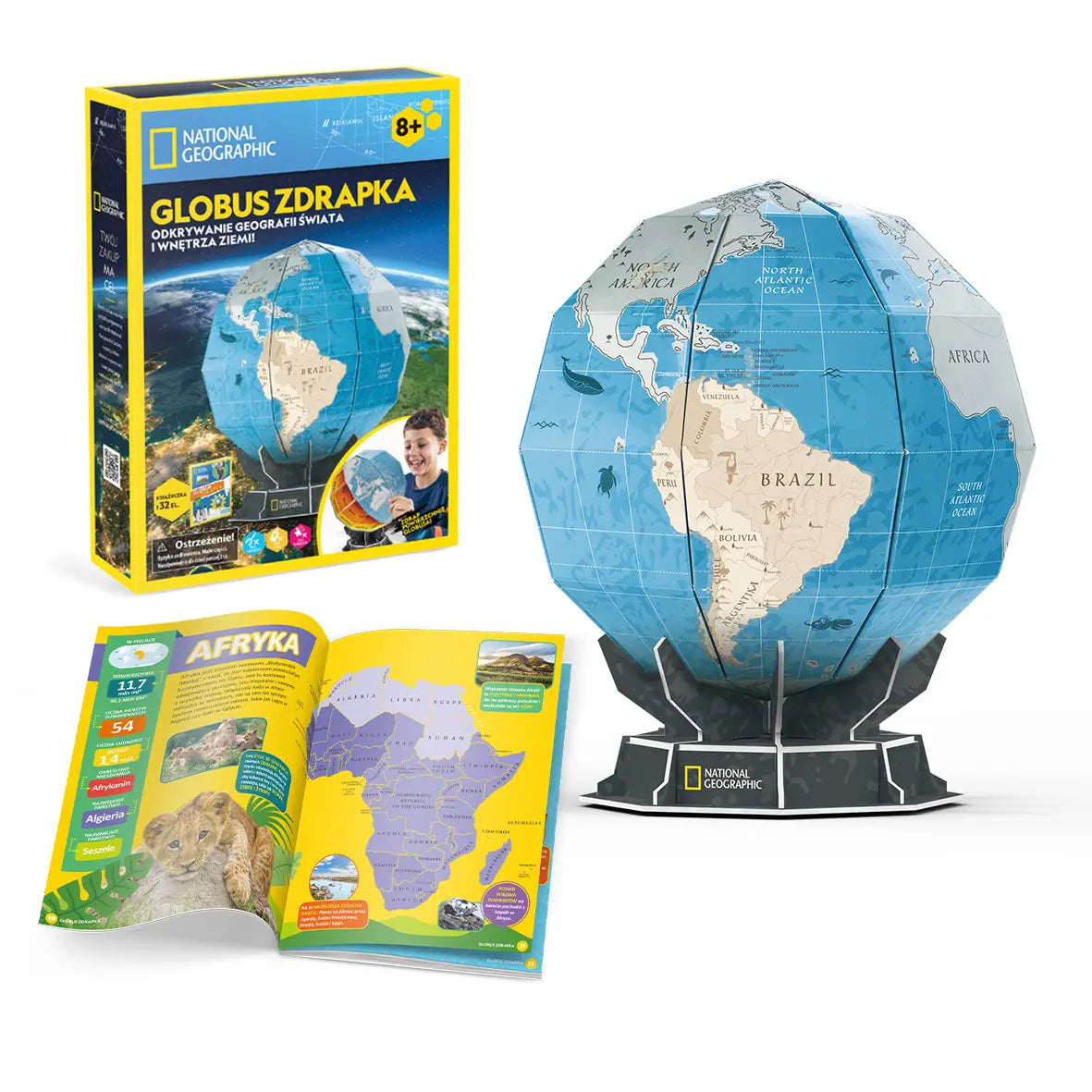 Cubic fun puzzle 3d globus ds