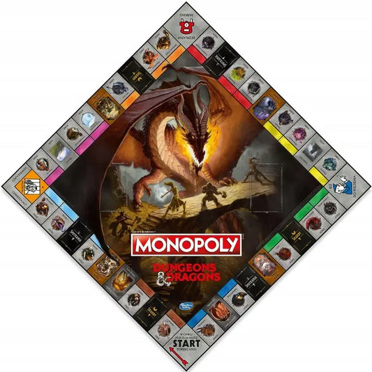 Gra MONOPOLY Dungeons i Dragons
