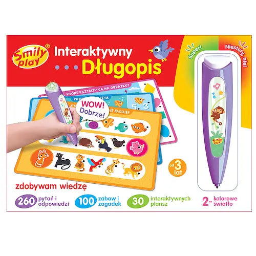 Interaktywny długopis zdobywam wiedzę smily play