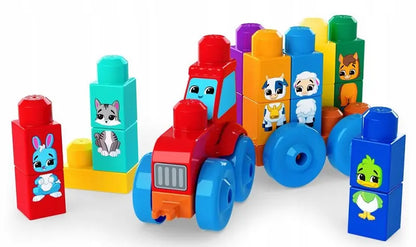 Mega Bloks - traktor ze zwierzątkami