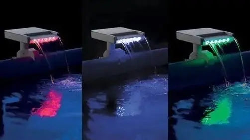 Lampa LED z kaskadą wodną 28090