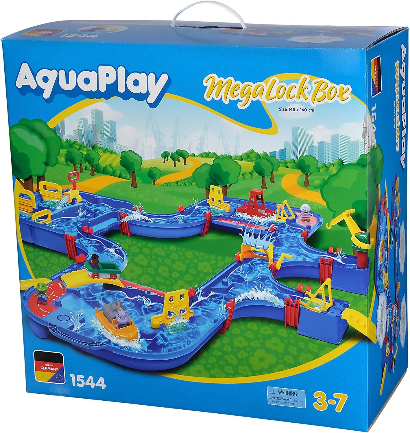 Aquaplay tor wodny 145x160cm mega lock box