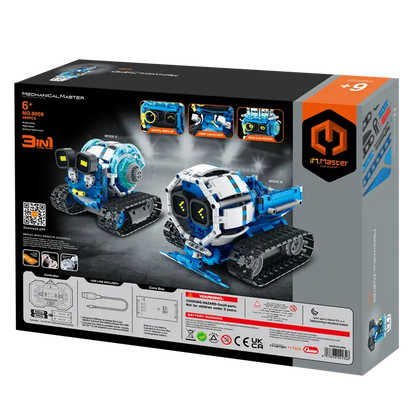 Immaster rc inteligentny robot programujący 3w1 494 elementy