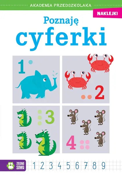 Akademia przedszk.Poznaję cyferki w2 87401