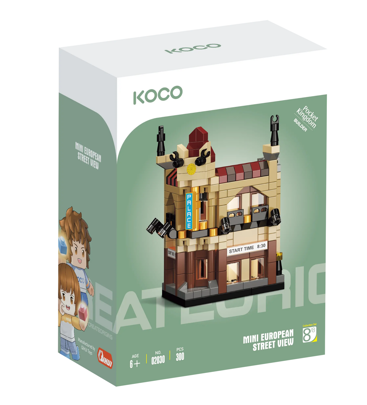 Klocki koco kino 300 elementów