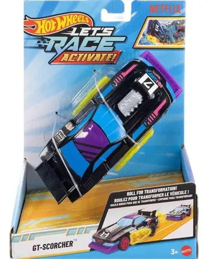 Hot Wheels, Lets Race pojazd - 4 wzory