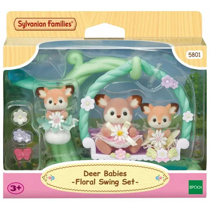 Sylvanian - Jelonki na kwiatowej huśtawce