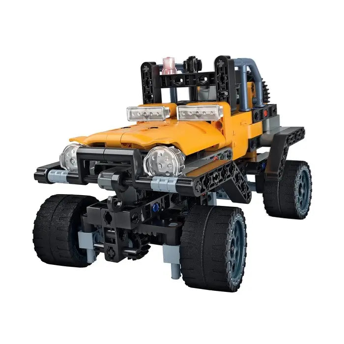 Naukowa zabawa laboratorium mechaniki jeep safari