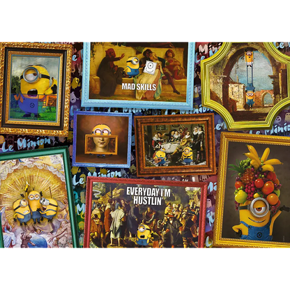 Puzzle 1000 galeria minionków