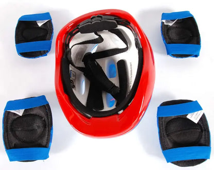 Kask + ochraniacze - 6 elementów Psi Patrol