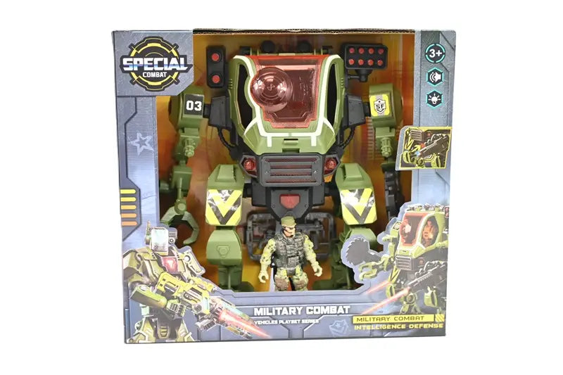 Robot militarny z dźwiękiem