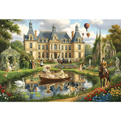 Puzzle 1500 elementów Pałac nad wodą