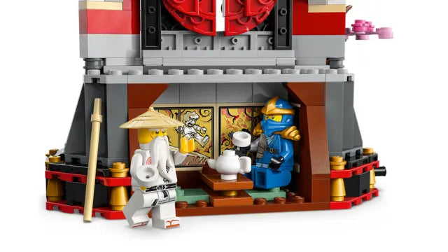 Lego Ninjago - Ozdoba z postaciami ninja
