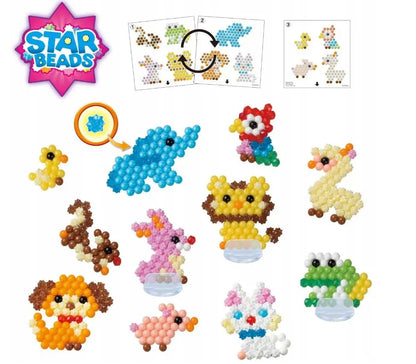 Aquabeads wesołe zwierzątka zestaw uzupełniający