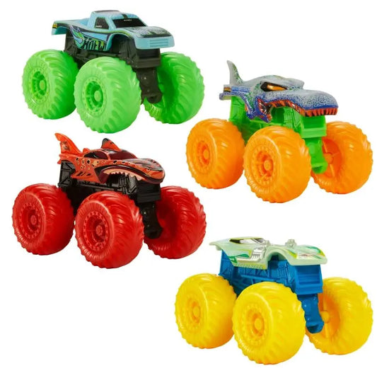 Hot wheels monster trucks color reveal pojazd
