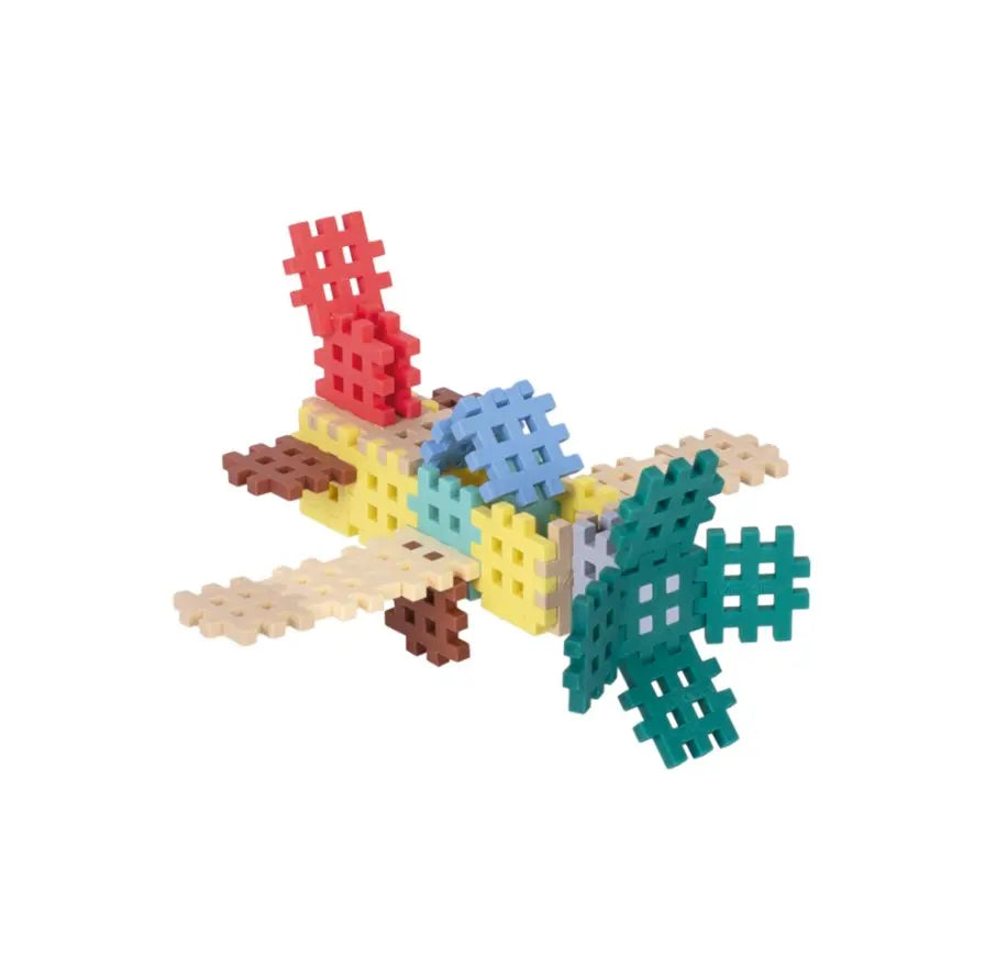 Klocki wafle mini pastel 140 elementów