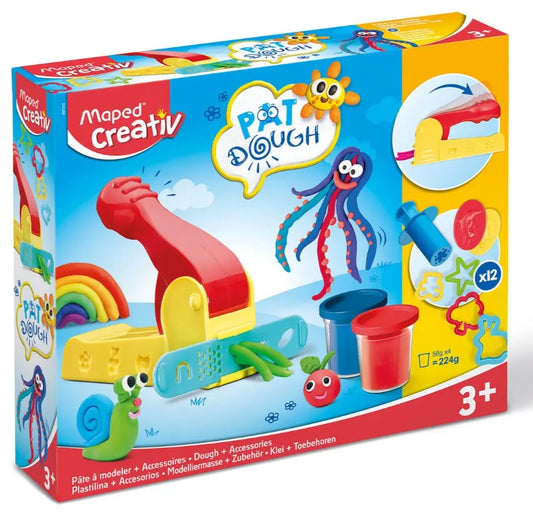 CREATIV masa plast.4x56g+akces 907215